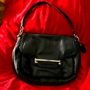 Medium Size Black Coach Purse